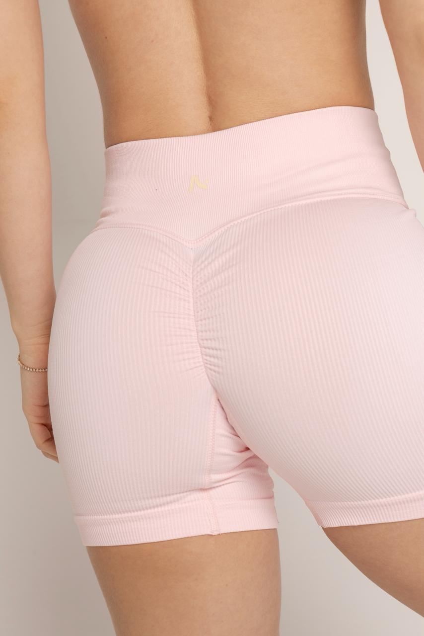 Short rosa pastel
