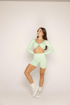 Top serenity verde menta