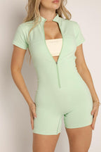 Enterizo verde menta