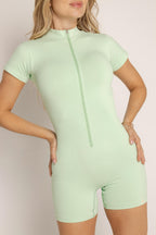 Enterizo verde menta